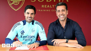 Arteta verlengt het contract van Arsenal en mikt op glorie in de Premier League en de Champions League